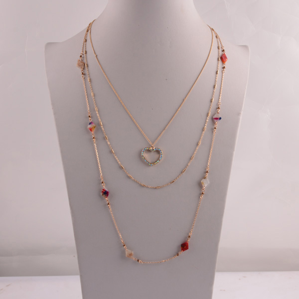 907461 Lady Layered Necklace